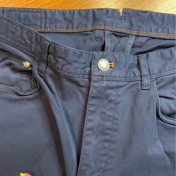 Casual blue pants - Massimo Dutti - Picture 6 of 6